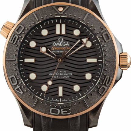 Omega Seamaster Black Wave Dial